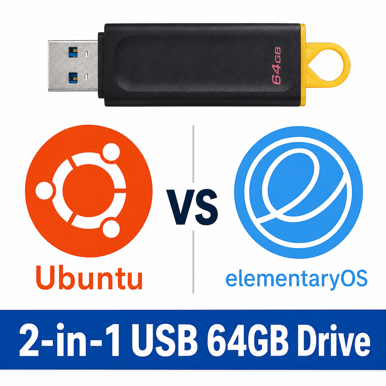 Ubuntu and elementary OS Multi-Boot USB