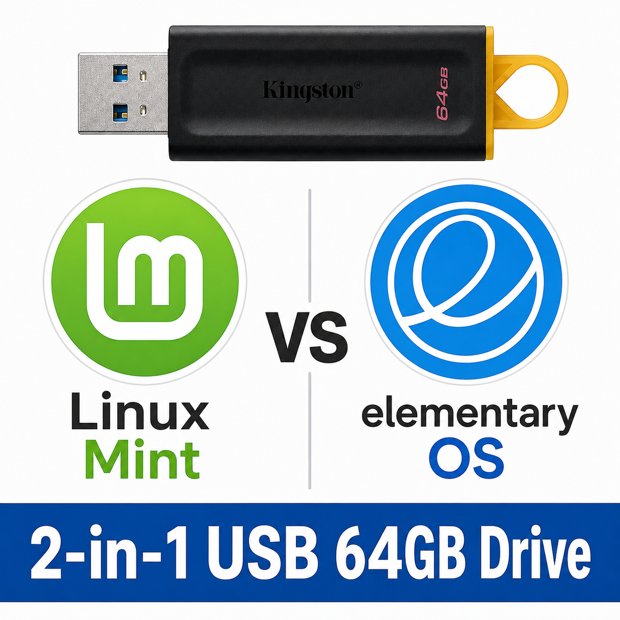 Linux Mint and elementary OS Multi-Boot USB