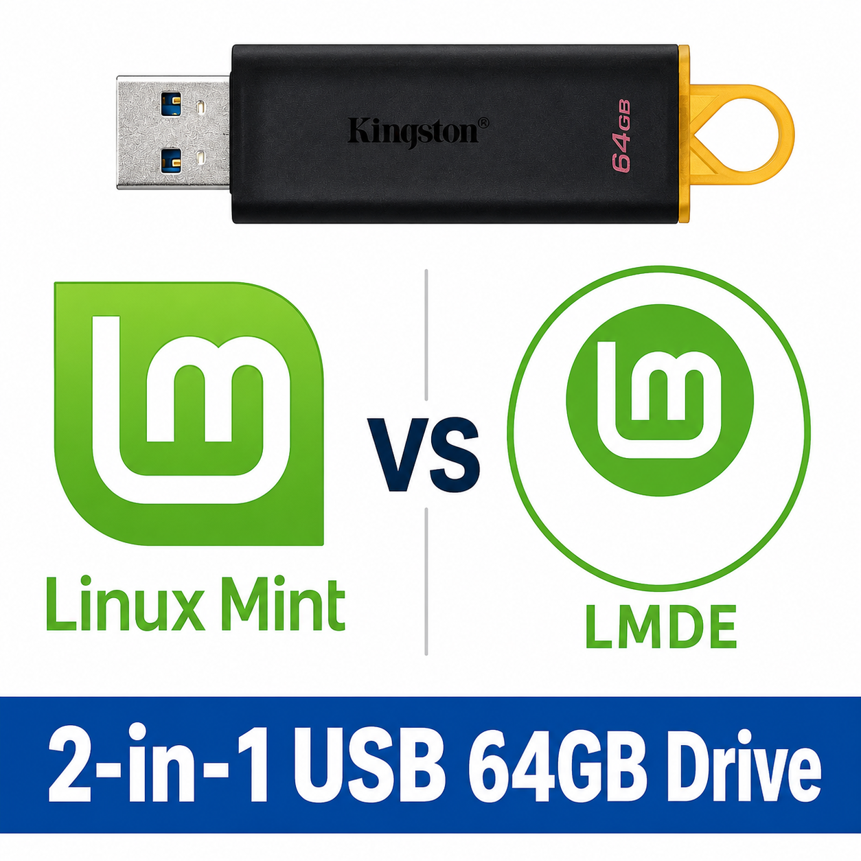 Linux Mint Cinnamon and LMDE Multi-Boot USB