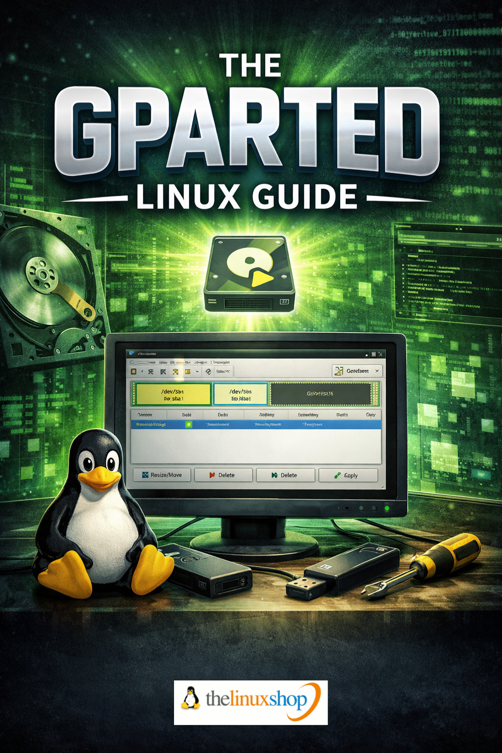 The GParted Linux Guide Ebook Cover