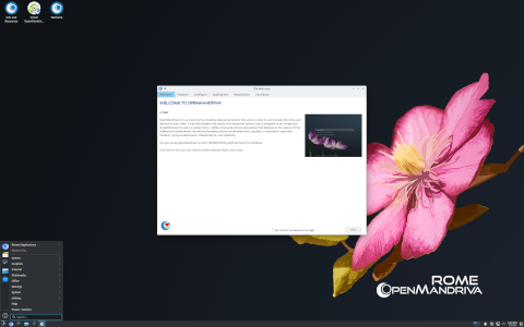 OpenMandriva on DVD