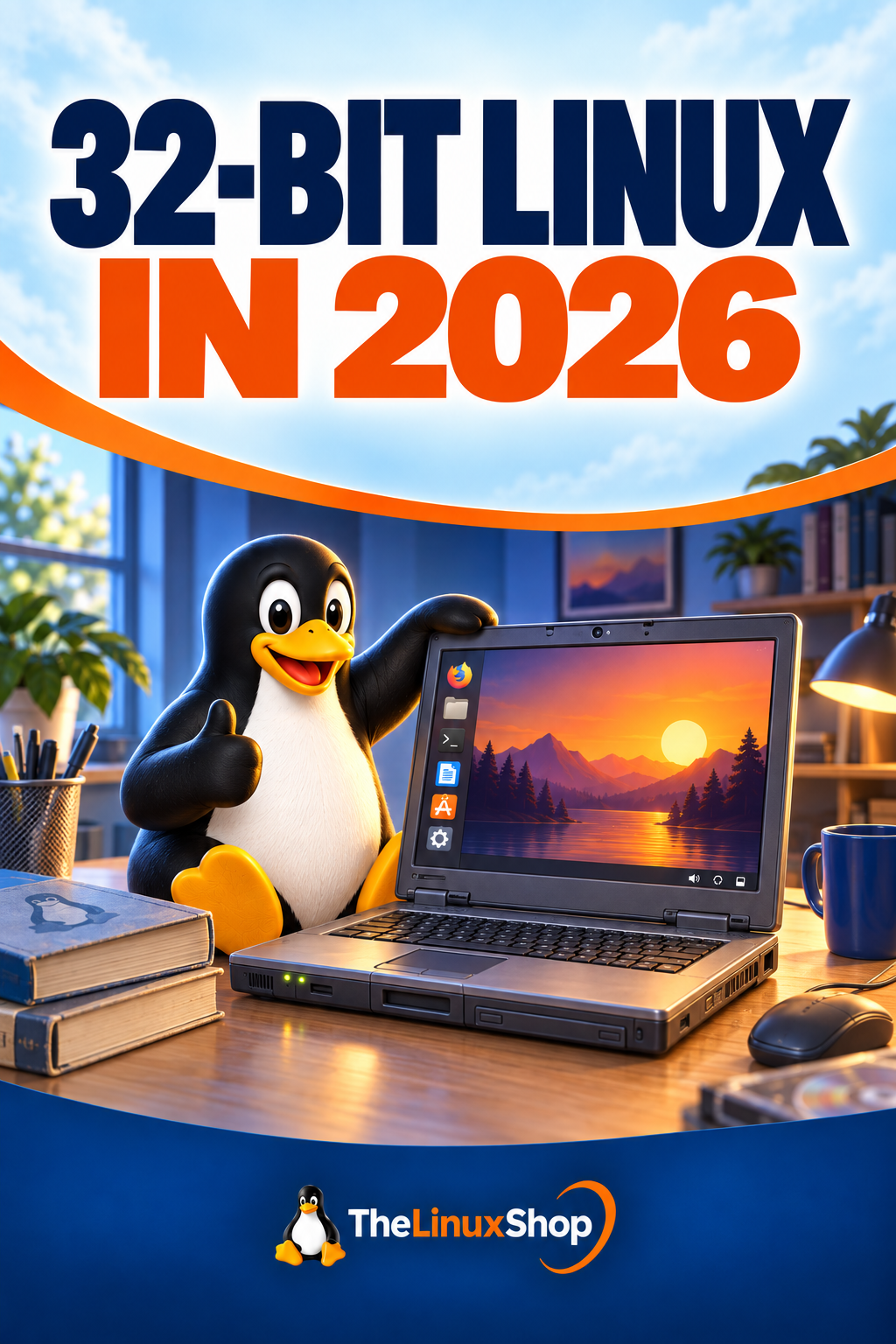 32-Bit Linux in 2026 PDF Ebook cover