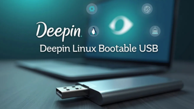 Clé USB Deepin Linux amorçable