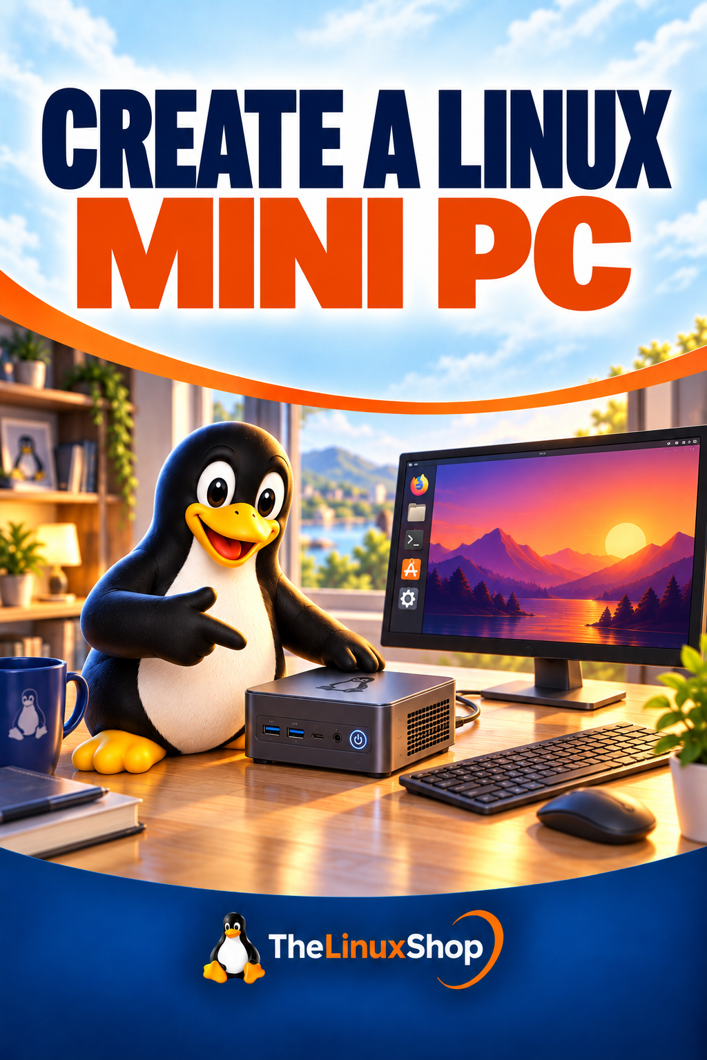 Create a Linux Mini PC PDF Ebook cover