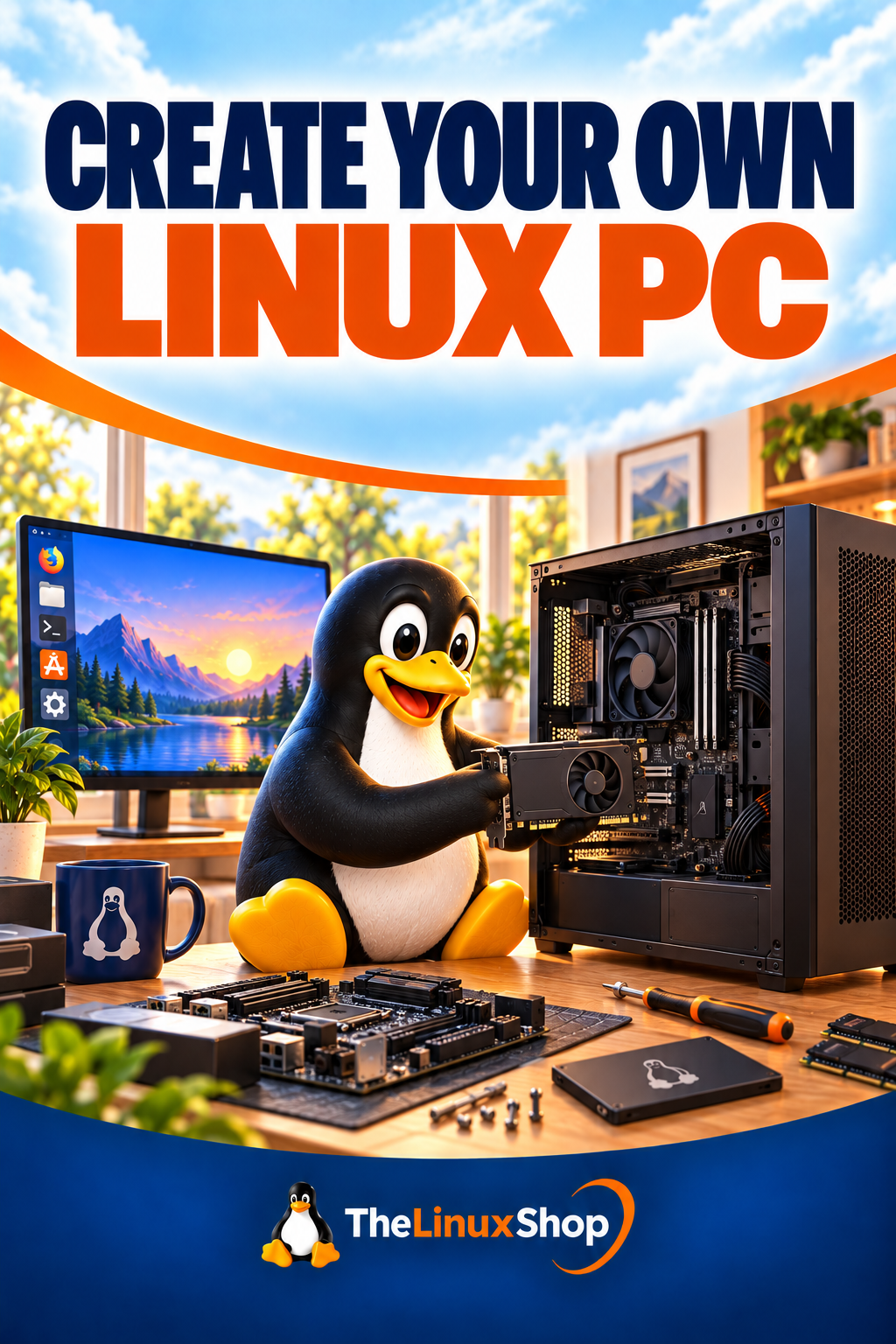 Create Your Own Linux PC PDF Ebook cover