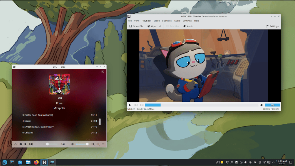 Fedora Linux 44 KDE Plasma on USB Stick Drive