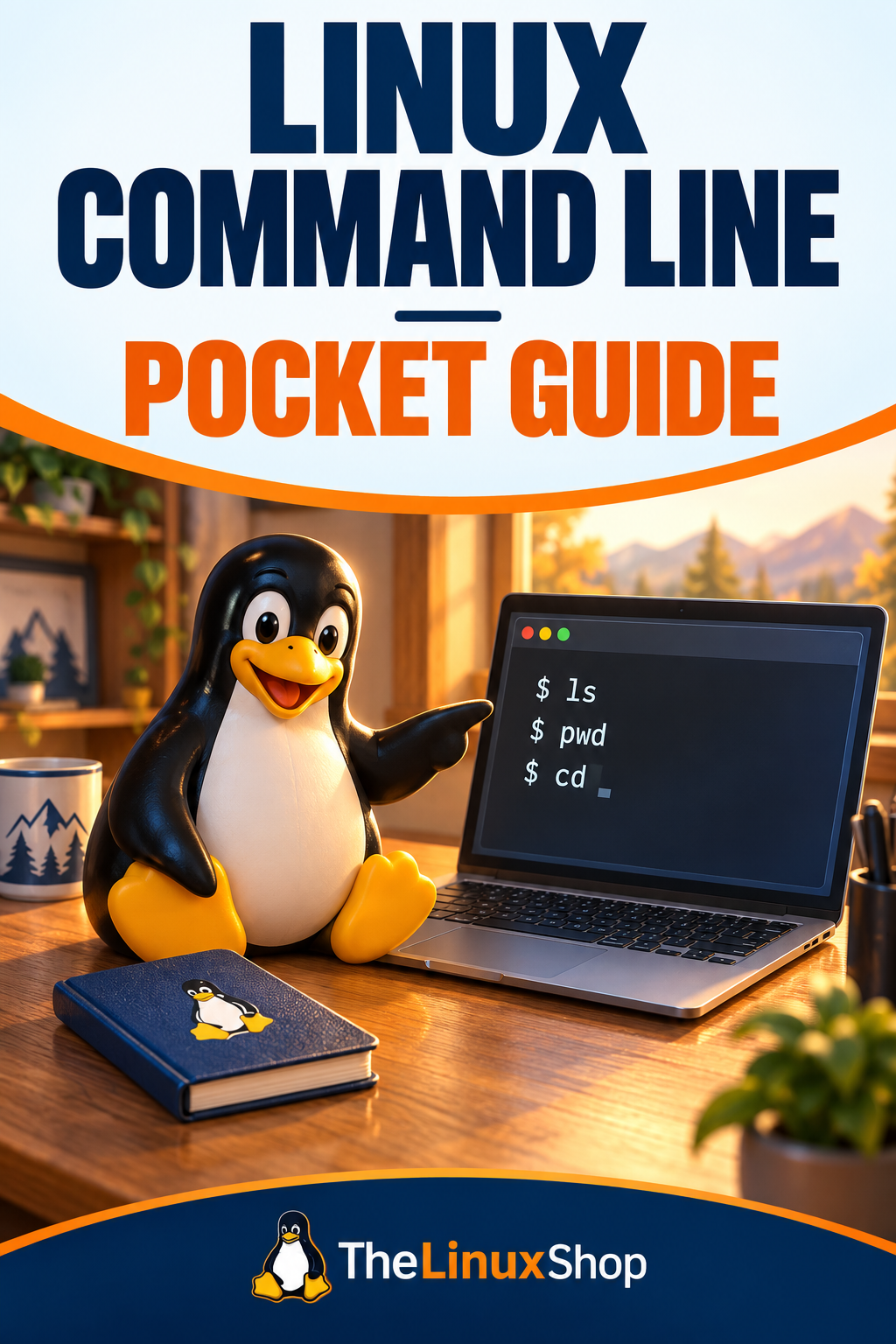 Linux Command Line Pocket Guide PDF Ebook cover