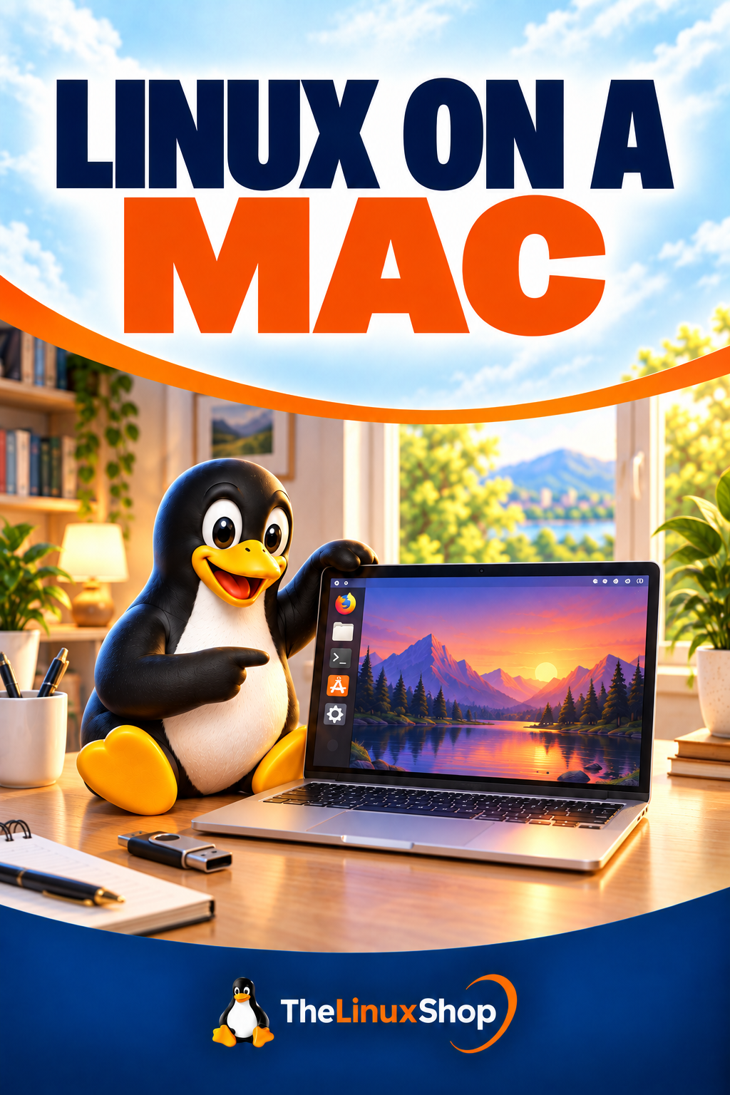 Linux on a Mac PDF Ebook cover