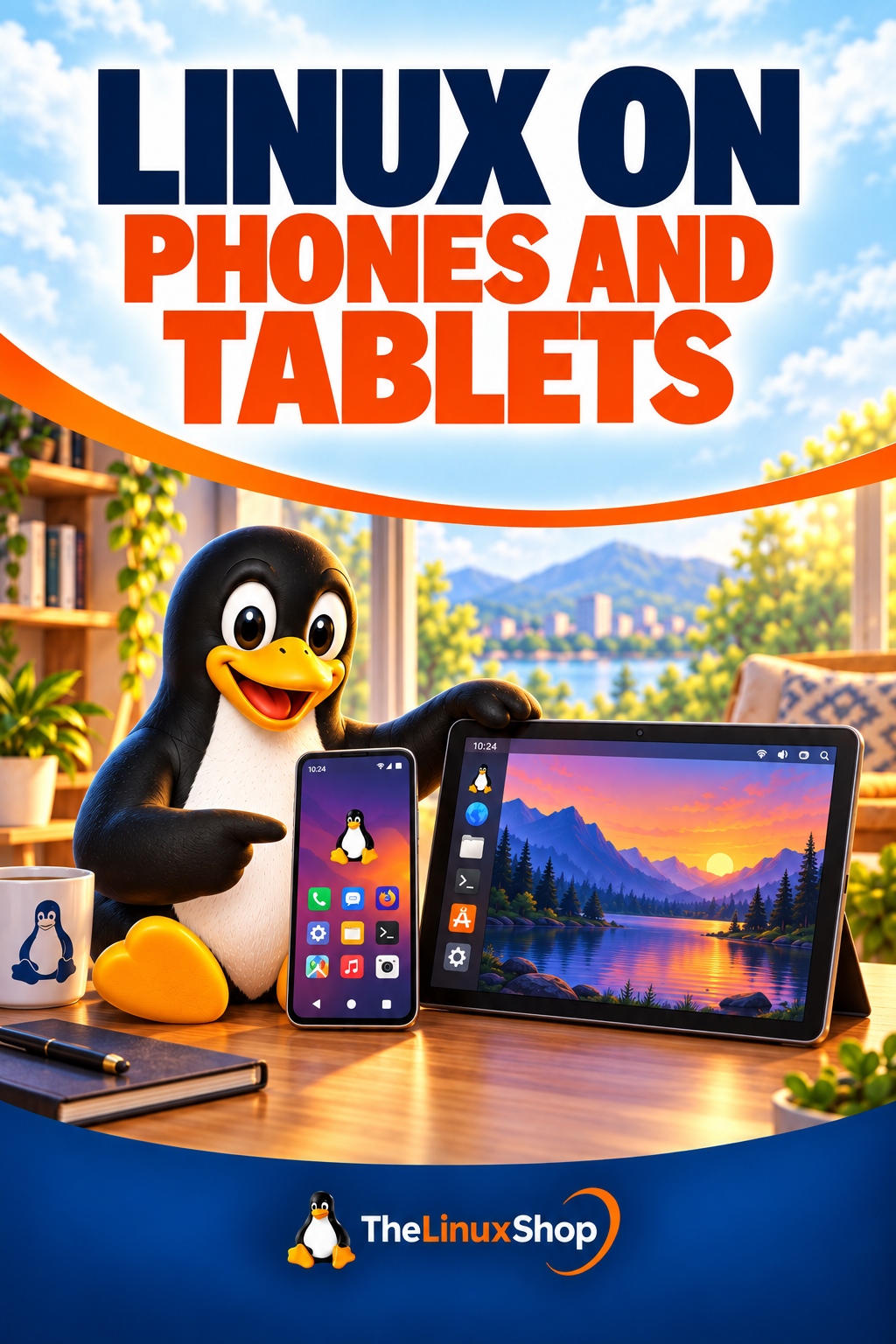 Linux on Phones and Tablets PDF Ebook cover
