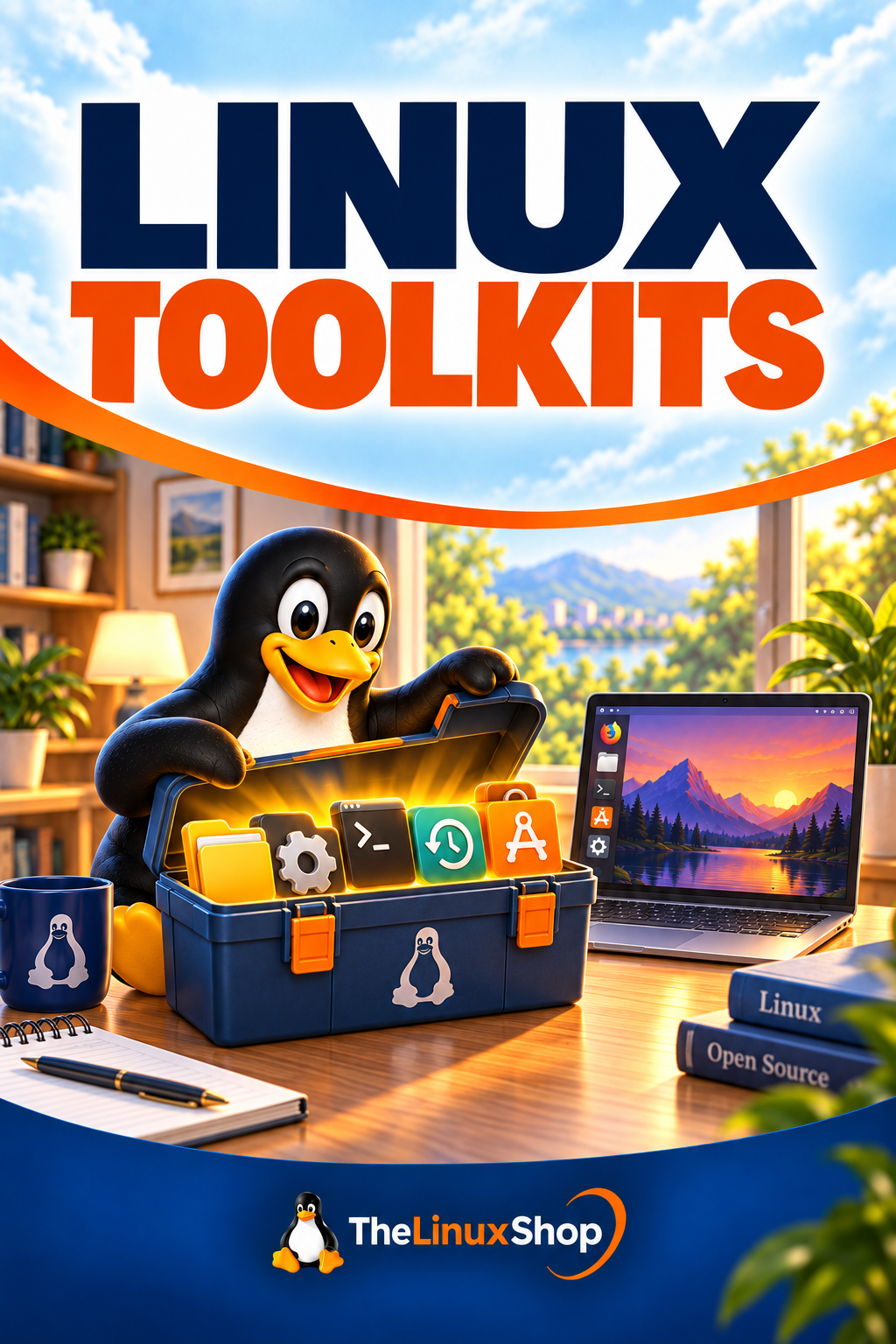Linux Toolkits PDF Ebook cover