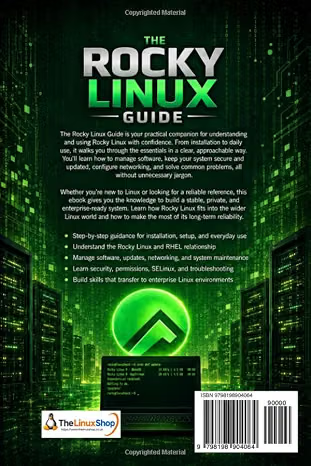 The Rocky Linux Guide – Paperback Book