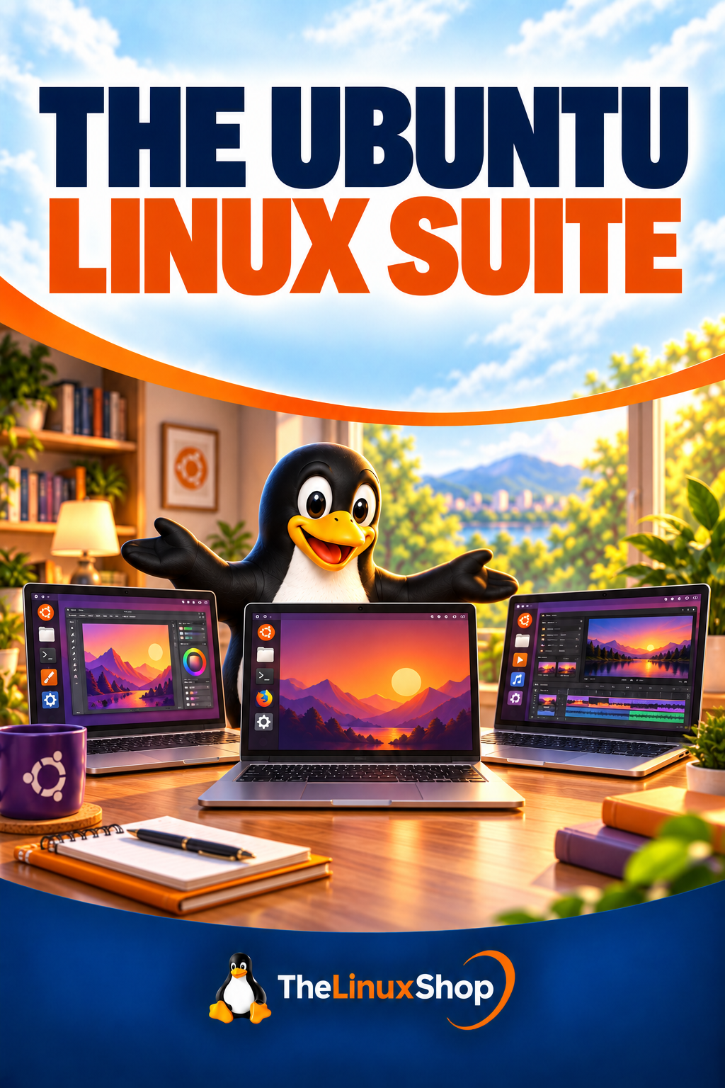 The Ubuntu Linux Suite PDF Ebook cover