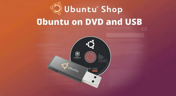 Boutique Ubuntu : Ubuntu sur DVD et clé USB