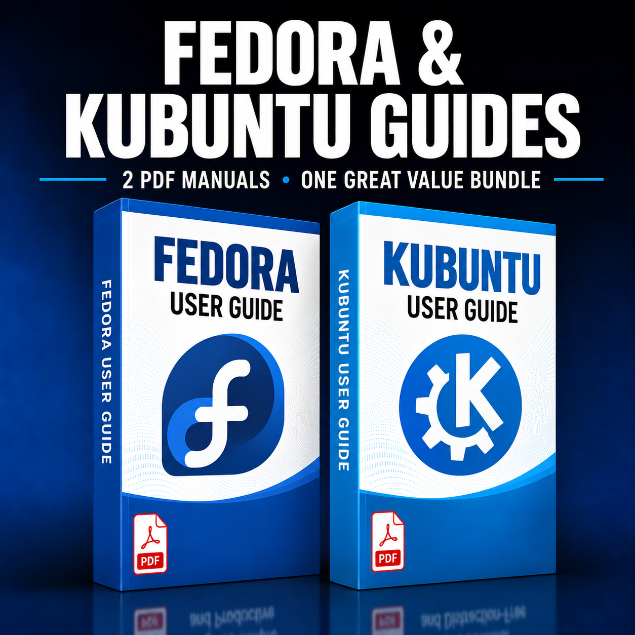 The Fedora and Kubuntu Linux Guide BUNDLE - PDF Ebooks