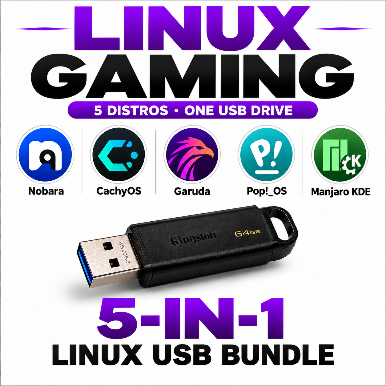 Linux Gaming Multi-Boot USB