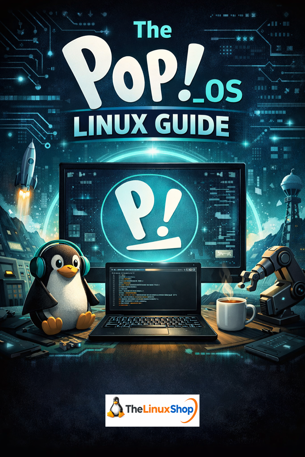 The Pop!_OS Linux Guide Ebook Cover