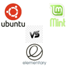 Linux USB Triple Pack (Ubuntu vs Linux Mint vs elementaryOS)