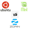 Linux USB Triple Pack (Ubuntu vs Linux Mint vs Zorin OS)